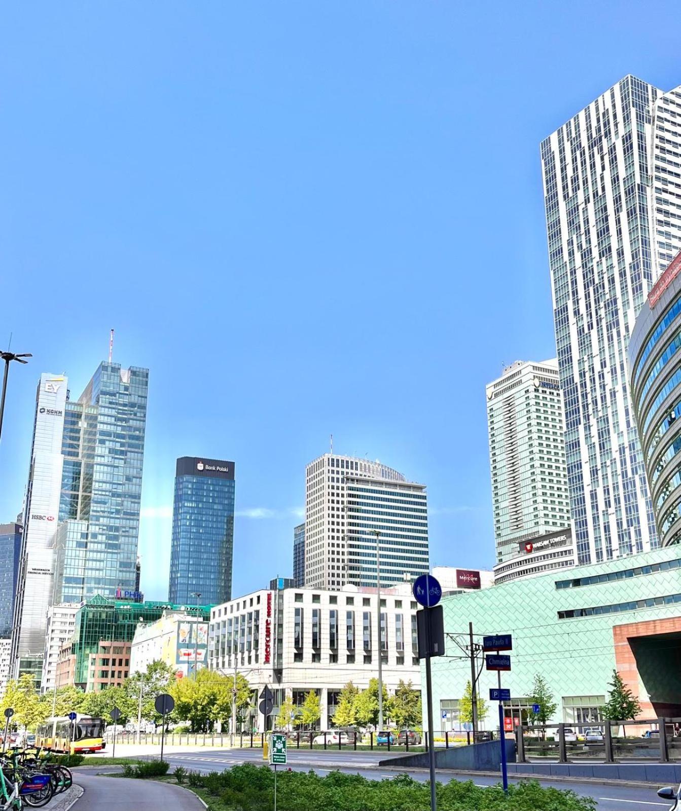 Amazing 1 Room Condo Warszawa Center, Sauna Ngoại thất bức ảnh